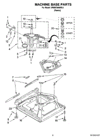 05 - Machine Base Parts parts for Whirlpool Washer 3RGSC9400SL0 from AppliancePartsPros.com