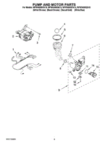 06 - Pump And Motor Parts, Optional Parts (Not Included) parts for Whirlpool Washer WFW9400SWA10 from AppliancePartsPros.com