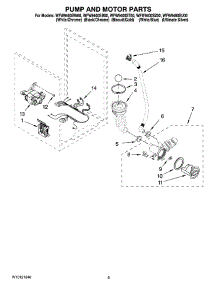 06 - Pump And Motor Parts, Optional Parts (Not Included) parts for Whirlpool Washer WFW9400SU00 from AppliancePartsPros.com