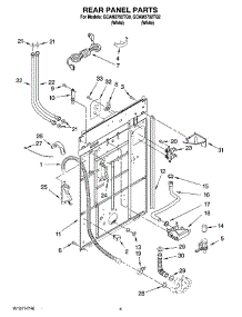 02 - Rear Panel Parts parts for Whirlpool Washer GCAM2792TQ0 from AppliancePartsPros.com