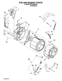 06 - Tub And Basket Parts, Optional Parts (Not Included) parts for Whirlpool Washer MWFW8500SR02 from AppliancePartsPros.com