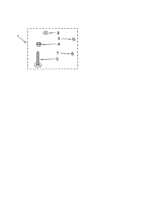 Miscellaneous parts for Whirlpool Washer LBR4121JQ2 from AppliancePartsPros.com