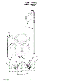 04 - Pump Parts, Optional Parts (Not Included) parts for Whirlpool Washer WTW6200SW2 from AppliancePartsPros.com