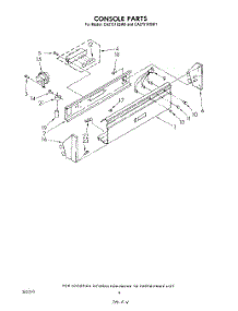03 - Console parts for Whirlpool Washer CA2751XSW0 from AppliancePartsPros.com