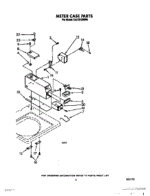 04 - Meter Case parts for Whirlpool Washer CA2751XWW0 from AppliancePartsPros.com