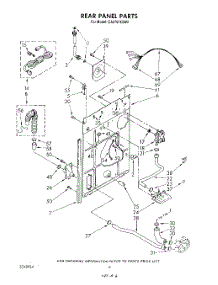 05 - Rear Panel parts for Whirlpool Washer CA2751XSW2 from AppliancePartsPros.com