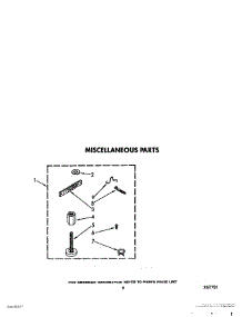 07 - Miscellaneous parts for Whirlpool Washer CA2751XWW0 from AppliancePartsPros.com
