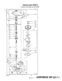 12 - Gearcase parts for Whirlpool Washer CA2751XSW1 from AppliancePartsPros.com