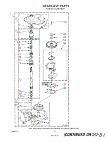 12 - Gearcase parts for Whirlpool Washer CA2751XSW2 from AppliancePartsPros.com