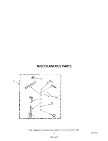 07 - Miscellaneous parts for Whirlpool Washer CA2751XSW5 from AppliancePartsPros.com
