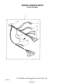 10 - Wiring Harness parts for Whirlpool Washer CA2751XSW5 from AppliancePartsPros.com
