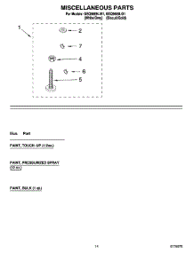 10 - Miscellaneous Parts - Optional Parts (Not Included) parts for Whirlpool Washer GSQ9669LG1 from AppliancePartsPros.com