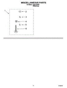 10 - Miscellaneous Parts - Optional Parts (Not Included) parts for Whirlpool Washer LSQ9110PW0 from AppliancePartsPros.com