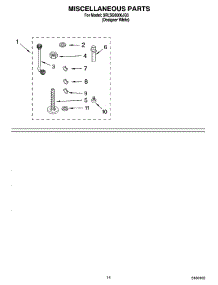 10 - Miscellaneous Parts Optional Parts (Not Included) parts for Whirlpool Washer 3RLSQ8000JQ3 from AppliancePartsPros.com