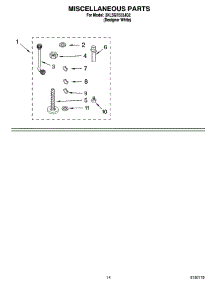 10 - Miscellaneous Parts Optional Parts (Not Included) parts for Whirlpool Washer 3XLSQ7533JQ2 from AppliancePartsPros.com
