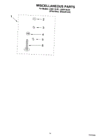 10 - Miscellaneous Parts - Optional Parts (Not Included) parts for Whirlpool Washer LSQ9110LG1 from AppliancePartsPros.com