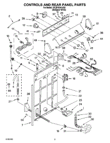 02 - Controls And Rear Panel Parts parts for Whirlpool Washer 3XLBR8543JQ2 from AppliancePartsPros.com