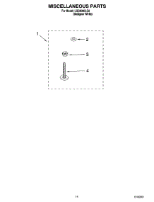 10 - Miscellaneous  Parts, Optional Parts (Not Included) parts for Whirlpool Washer LSQ8000LQ2 from AppliancePartsPros.com