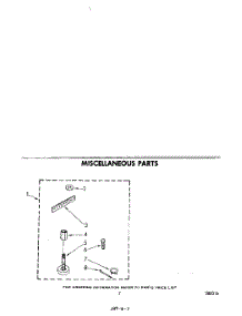 05 - Miscellaneous parts for Whirlpool Washer LA6500XPW4 from AppliancePartsPros.com