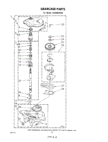 10 - Gearcase parts for Whirlpool Washer LA6400XPW3 from AppliancePartsPros.com