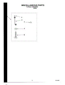 12 - Miscellaneous Parts - Optional Parts ( Not Included ) parts for Whirlpool Washer CAW2762KQ1 from AppliancePartsPros.com