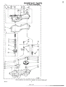 07 - Gearcase parts for Whirlpool Washer LA6400XKW0 from AppliancePartsPros.com