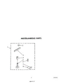 05 - Miscellaneous parts for Whirlpool Washer LA6400XPW6 from AppliancePartsPros.com