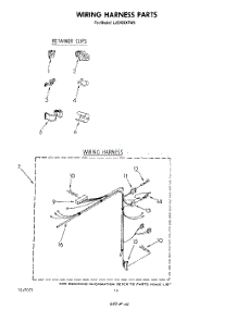 08 - Wiring Harness parts for Whirlpool Washer LA6400XPW6 from AppliancePartsPros.com