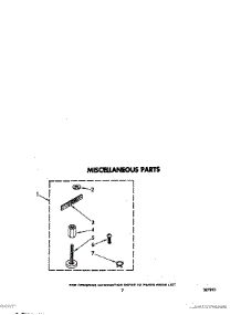 05 - Miscellaneous parts for Whirlpool Washer LA6500XPW1 from AppliancePartsPros.com