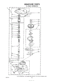 10 - Gear Case parts for Whirlpool Washer LA6400XPW1 from AppliancePartsPros.com