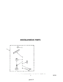 05 - Miscellaneous parts for Whirlpool Washer LA6500XPW5 from AppliancePartsPros.com