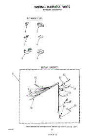 08 - Wiring Harness parts for Whirlpool Washer LA6500XPW5 from AppliancePartsPros.com
