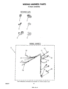 08 - Wiring Harness parts for Whirlpool Washer LA6400XPW4 from AppliancePartsPros.com