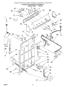 02 - Controls And Rear Panel parts for Whirlpool Washer 7MLSQ8543JQ0 from AppliancePartsPros.com