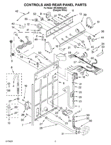 02 - Controls And Rear Panel parts for Whirlpool Washer 3RLSQ8533JQ0 from AppliancePartsPros.com