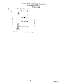 10 - Miscellaneous parts for Whirlpool Washer 3RLSQ8000JQ0 from AppliancePartsPros.com