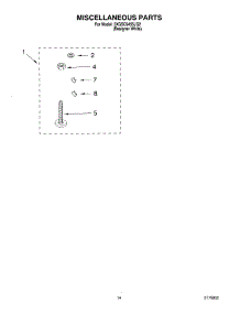 10 - Miscellaneous Parts Optional Parts (Not Included) parts for Whirlpool Washer 3XGSC9455JQ2 from AppliancePartsPros.com