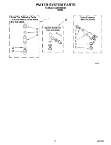 08 - Water System parts for Whirlpool Washer CAE2792KQ0 from AppliancePartsPros.com