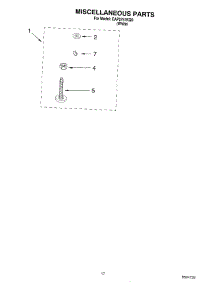 13 - Miscellaneous, Optional parts for Whirlpool Washer CAP2761KQ0 from AppliancePartsPros.com