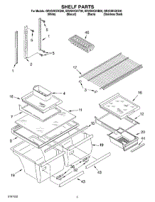 09 - Gearcase parts for Whirlpool Washer CAW2762EW0 from AppliancePartsPros.com