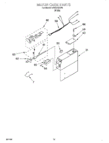 11 - Meter Case parts for Whirlpool Washer CAW2762EW0 from AppliancePartsPros.com