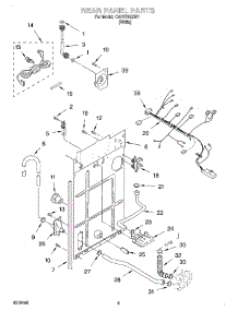 04 - Rear Panel parts for Whirlpool Washer CAP2762EW1 from AppliancePartsPros.com