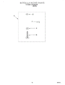 12 - Miscellaneous parts for Whirlpool Washer CAP2762EW0 from AppliancePartsPros.com