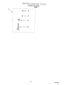 12 - Miscellaneous, Optional parts for Whirlpool Washer CAP2762EW1 from AppliancePartsPros.com