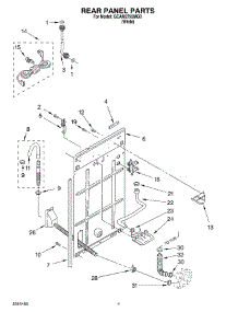 02 - Rear Panel Parts parts for Whirlpool Washer GCAM2792MQ0 from AppliancePartsPros.com