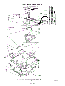 07 - Machine Base parts for Whirlpool Washer LA5700XPW6 from AppliancePartsPros.com