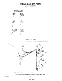 08 - Wiring Harness parts for Whirlpool Washer LA5700XPW6 from AppliancePartsPros.com