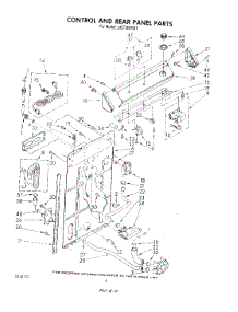 03 - Control And Rear Panel parts for Whirlpool Washer LA5700XSW1 from AppliancePartsPros.com