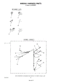 08 - Wiring Harness parts for Whirlpool Washer LA5700XSW1 from AppliancePartsPros.com