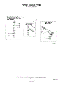 11 - Water System parts for Whirlpool Washer LA5700XSW1 from AppliancePartsPros.com